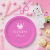 Bord van prinses met naam (Feest)