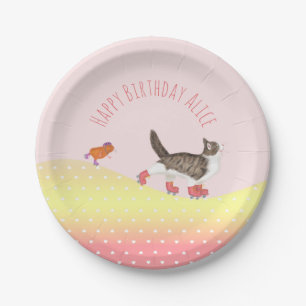 Bord van ronde papierpartjes voor rolspellen