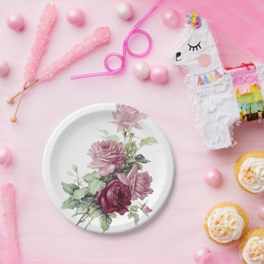 Bord van roze en bonenkruid (Feest)