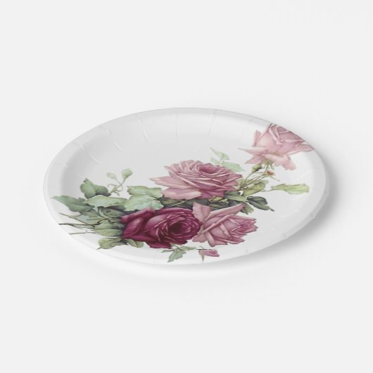 Bord van roze en bonenkruid (Gekanteld)