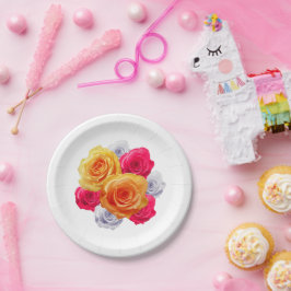 Bord van Rozen Motif-papier