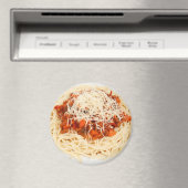 Bord van Spaghetti Dinner Koelkast Magnet (Insitu (Vaatwasser))