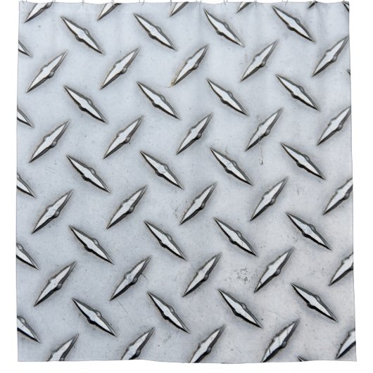 Bord van staaldiamant douchegordijn (Voorkant)