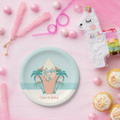 Bord van surf-up Beach Retro Party (Feest)