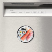 Bord van Sushi | Realistische voeding Magneet (Insitu (Vaatwasser))