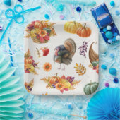 Bord van traditioneel Thanksgiving papier (Feest)