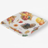 Bord van traditioneel Thanksgiving papier (Gebogen)