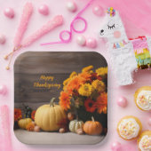 Bord van traditioneel Thanksgiving papier (Feest)