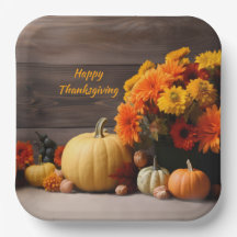 Bord van traditioneel Thanksgiving papier