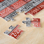 Bord van vergunningen voor de Verenigde Staten van Legpuzzel (Zijkant)