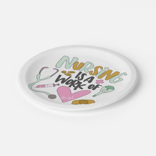 Bord van verpleegpapier (Gekanteld)