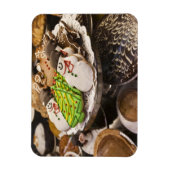 Bord van verse kerstkoekjes magneet (Verticaal)