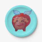 bord van vliegend varkenspapier (Voorkant)