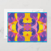 Bord van vruchten briefkaart (Voorkant / Achterkant)