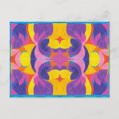 Bord van vruchten briefkaart (Voorkant)