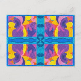 Bord van vruchten briefkaart