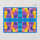 Bord van vruchten briefkaart (Voorkant)