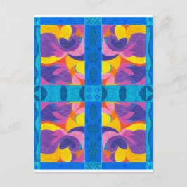 Bord van vruchten briefkaart