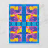 Bord van vruchten briefkaart (Voorkant)