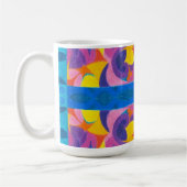 Bord van vruchten koffiemok (Links)