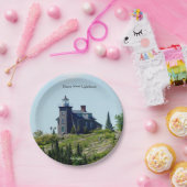 Bord van vuurtoren van Huron Island (Feest)