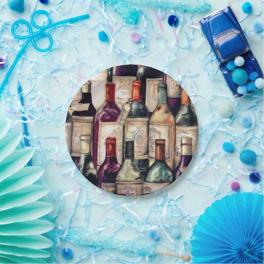 Bord van wijnpapier (Feest)