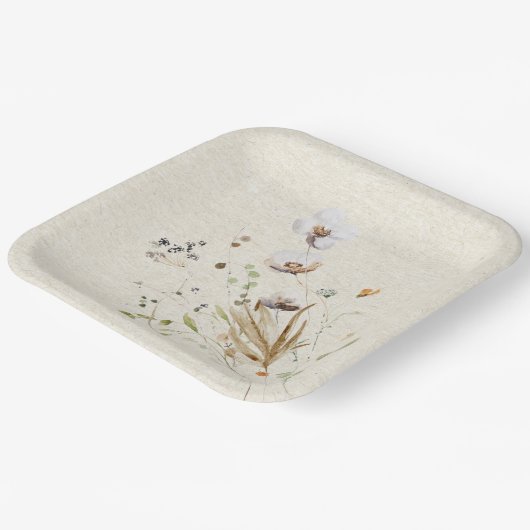 Bord van wilde bloemen (Gebogen)