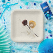 Bord van wilde bloemen (Feest)