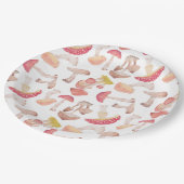 Bord van wilde paddenstoelen (Gekanteld)