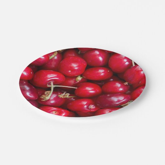 Bord van zoet kersenpatroon (Gekanteld)