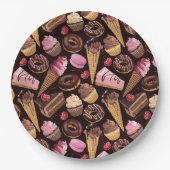 Bord van zoet verwerkt papier (Voorkant)