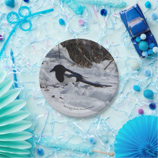 Bord van zwart geblazen Rocky Mountain Magpie-papi (Feest)