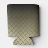 Bord van zwart naar gouddiamant blikjeskoeler (Achterkant)