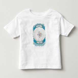 Bord versierd met een bloempatroon, Sevres Kinder Shirts