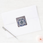 Bord Vierkante Sticker (Envelop)