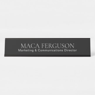 BORD VOAWW-naam Bureau Naambordje