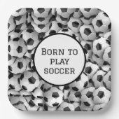 Bord voetbal papier (Voorkant)