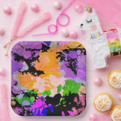 Bord voor afdrukpapier met afschilderspiegel (Feest)