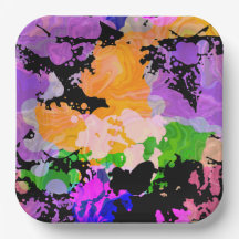 Bord voor afdrukpapier met afschilderspiegel