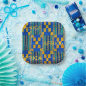 Bord voor Afrikaanse printpapier (Feest)