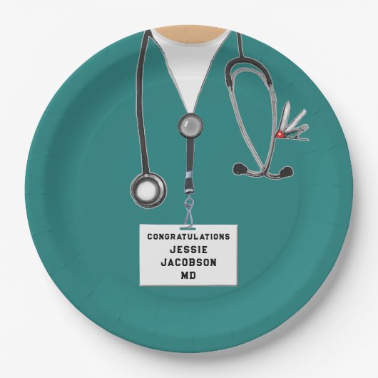 Bord voor Afstuderen van medische scholen (Voorkant)