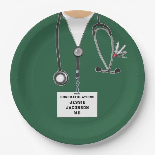 Bord voor Afstuderen van medische scholen (Voorkant)