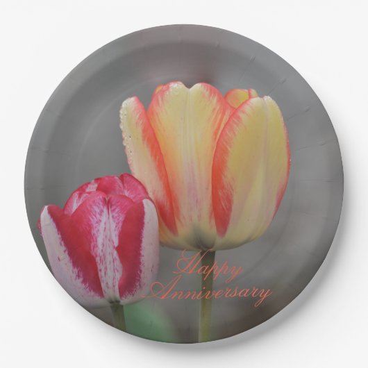 Bord voor annivsersary Tulip Paper (Voorkant)