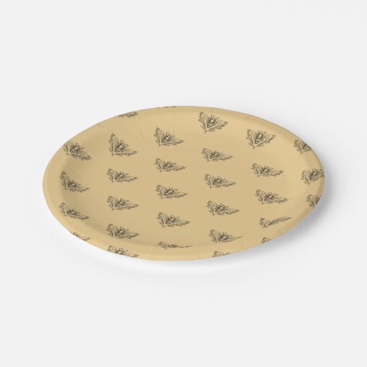 Bord voor  bijengeel schoenpapier (Gekanteld)