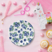 bord voor blauwbessendrukpapier (Feest)