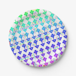 Bord voor bloemen en fietsenthema