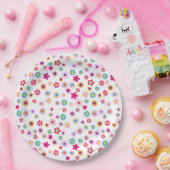 Bord voor Bright Summer Floral Paper (Feest)