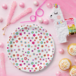 Bord voor Bright Summer Floral Paper