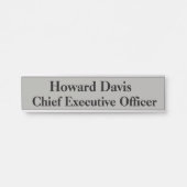 BORD voor CEO-hanging Deurbordnaam Deurbordje (Voorkant)