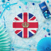 Bord voor crown- en Uniepatriottisch papier (Feest)